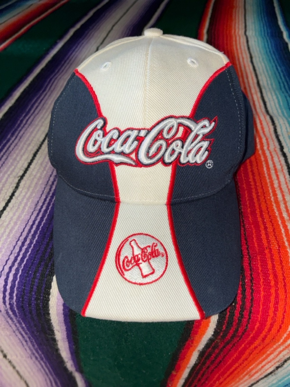 Coca-Cola Las Vegas Adjustable Colorblock Hat Cap